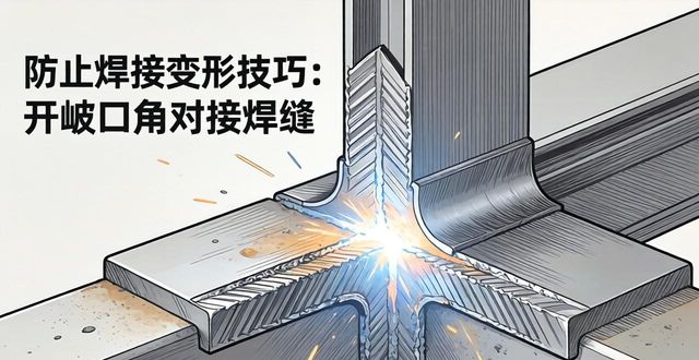 焊接变形 坡口_防止焊接变形技巧_低热输入焊接方法