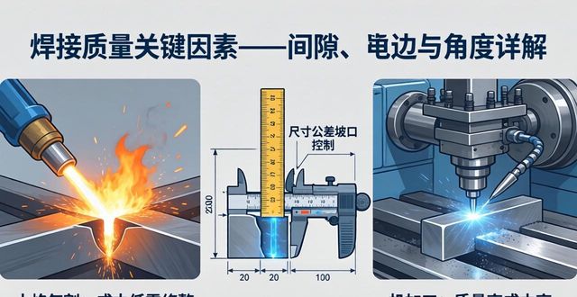 焊接质量关键因素——间隙、钝边与角度详解-铆焊老刘铆工焊工笔记
