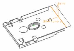 钣金冲压特征创建教程_ug编程钣金展开_钣金内嵌弯边参数设置