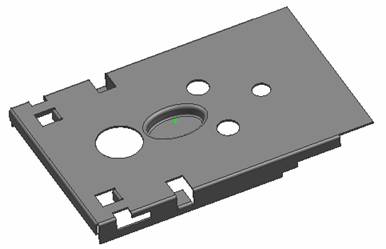 钣金冲压特征创建教程_ug编程钣金展开_钣金内嵌弯边参数设置
