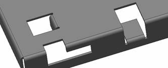 ug编程钣金展开_钣金冲压特征创建教程_钣金内嵌弯边参数设置