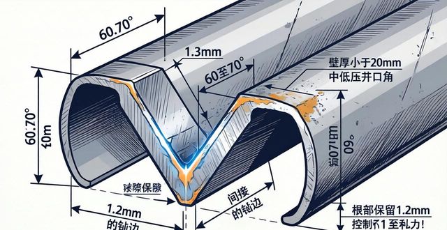 钢管对焊坡口常见的几种形式-铆焊老刘铆工焊工笔记