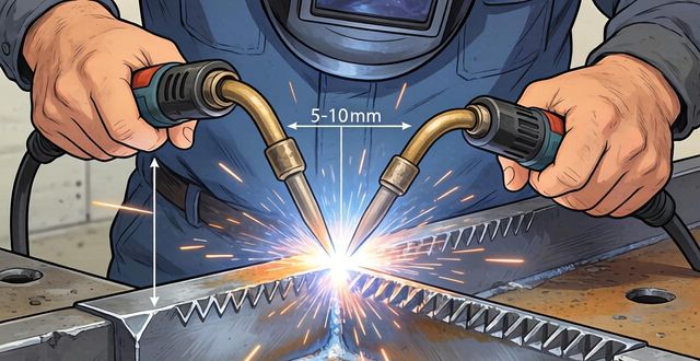 浅谈对接平焊单边V(J)型坡口气体保护焊操作技法 王海-铆焊老刘铆工焊工笔记