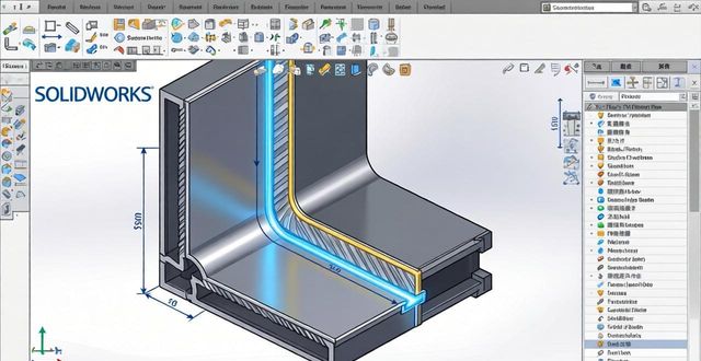 使用焊缝边缘模拟在 SOLIDWORKS 中模拟焊接-铆焊老刘铆工焊工笔记