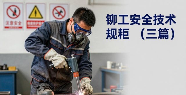 铆工操作规程有哪些_铆工具体工作_铆工安全技术操作规程