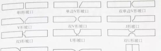 坡口焊接形状_焊接接头组成_焊缝热影响区