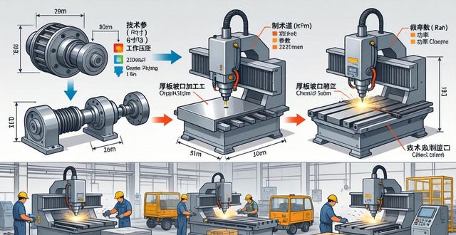 机械铣削坡口_自动加工设备_焊接坡口加工精度