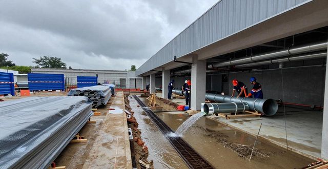 地下车库通风管道支架吊架铆焊_地下车库通风管道施工工艺_地下车库通风管道施工方案设计