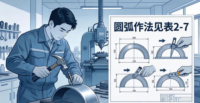钣金放样操作技巧_常用划线工具及用途_钣金展开料计算方案
