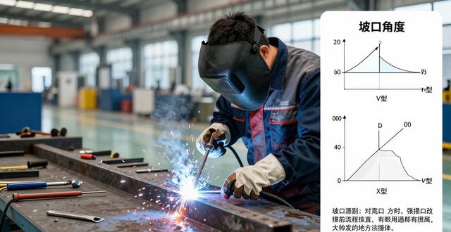 坡口焊接的规范要求，坡口角度大小选择的标准-铆焊老刘铆工焊工笔记