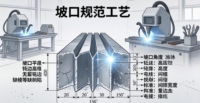 坡口焊接规范要求_车焊接坡口_坡口视角标准多少
