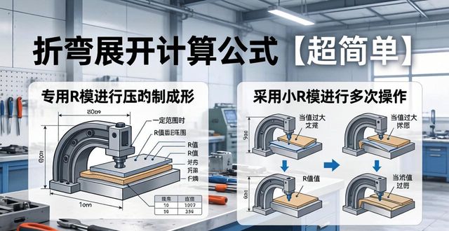 折弯展开计算公式【超简单】-铆焊老刘铆工焊工笔记