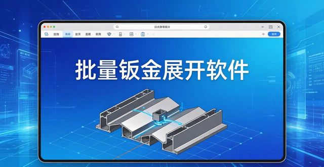 钣金展开程序_钣金展开怎么处理_批量钣金展开软件