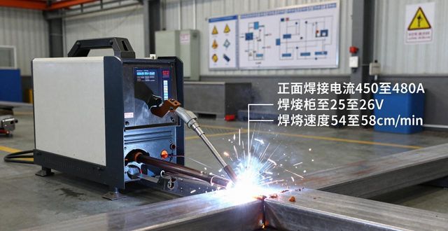 中厚板X形坡口埋弧焊工艺_x坡口板焊接_无需清根X形坡口埋弧焊