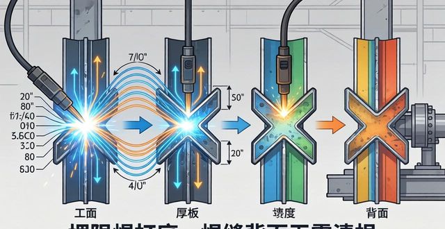 中厚板X形坡口埋弧焊工艺_x坡口板焊接_无需清根X形坡口埋弧焊