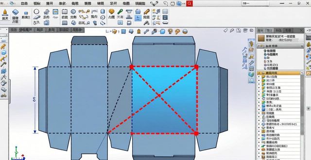 SolidWorks钣金展开图导出CAD下料图多出折弯线_SolidWorks钣金展开图合并面解决折弯线问题_solidworks钣金倒角展开
