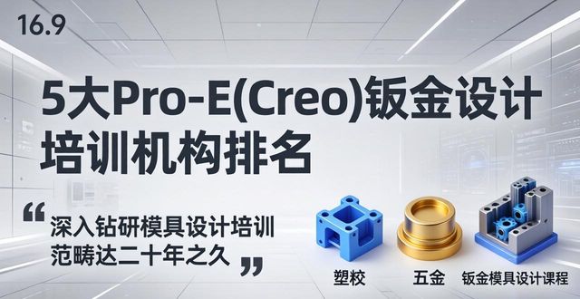 proe钣金展开命令_Creo钣金设计课程推荐_Pro/E钣金设计培训机构