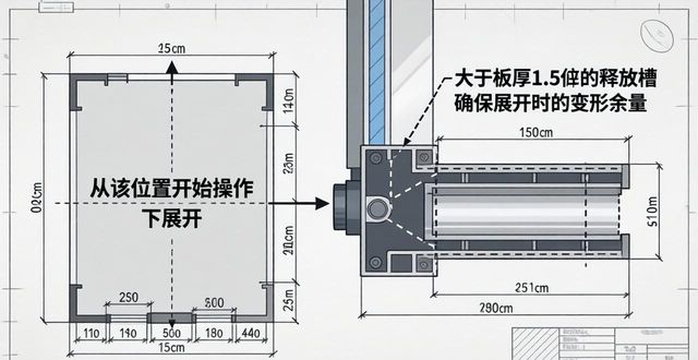 sw汽车钣金展开_钣金分割命令操作_sw钣金拆图下料展开