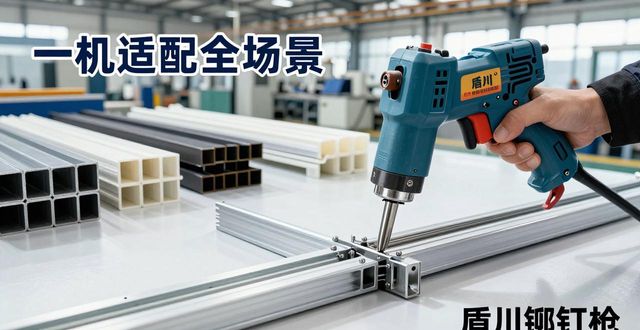 防火阀档条铆接全场景_盾川铆钉枪适配性_盾川拉铆工具正品