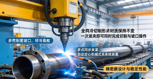 细聊多功能管道坡口机、大型钢管坡口机选购,哪家比较靠谱-铆焊老刘铆工焊工笔记