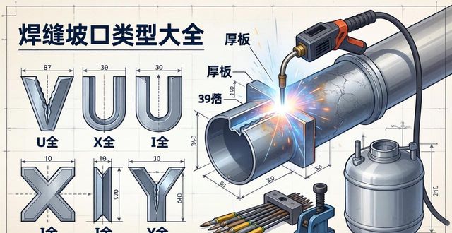 I形坡口焊缝_焊接坡口展示_V形坡口焊缝应用