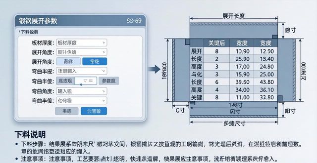 金林钣金展开软件_钣金展开操作_钣金展开图软件推荐