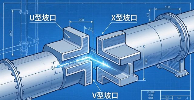 焊接工艺中U型、X型、V型坡口的区别总结-铆焊老刘铆工焊工笔记