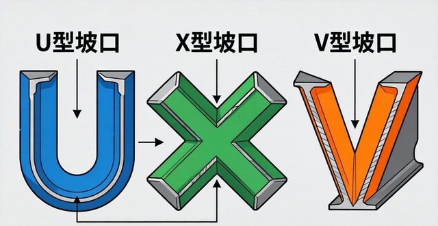 X形坡口焊接工艺特点_焊接U型坡口与V型坡口区别_焊接培训v型坡口焊接