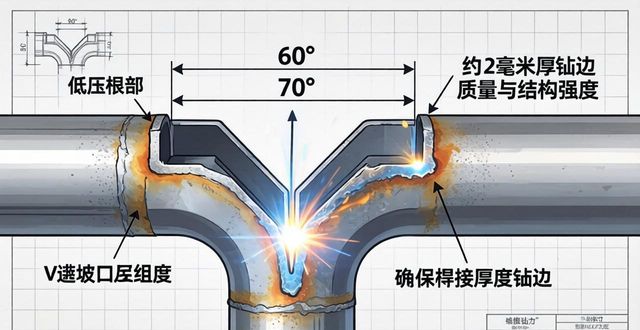 技术与计量(安装):焊接接头坡口及组对(二)-铆焊老刘铆工焊工笔记