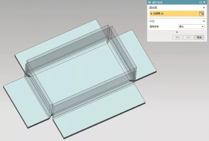一步式展开与构造展平图样应用_UG钣金展开命令_面板钣金展开图