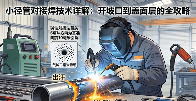 液压钢管焊接坡口_开坡口与装配技巧_小径管对接焊流程