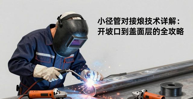 小径管对接焊流程_液压钢管焊接坡口_开坡口与装配技巧