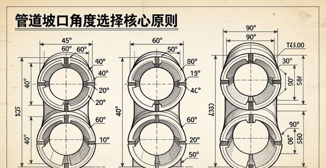 液压钢管焊接坡口_V型坡口应用场景_管道坡口角度选择