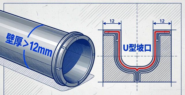 V型坡口应用场景_管道坡口角度选择_液压钢管焊接坡口