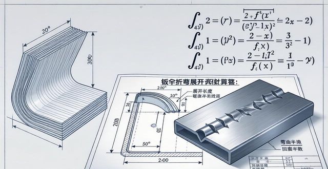 展开计算原理及公式_折弯钣金展开公式_钣金折弯中性层计算