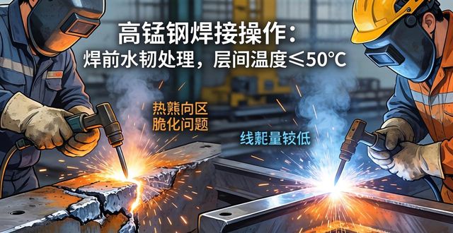 高锰钢成分特性_高锰钢（ZGMn13）矿山件铆焊的挑战_高锰钢水韧处理工艺