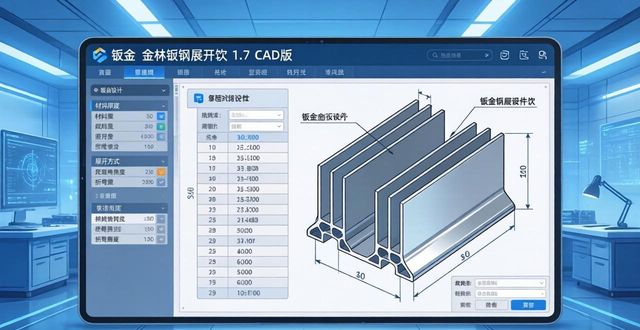 金林钣金展开软件v1.7(cad)版-铆焊老刘铆工焊工笔记