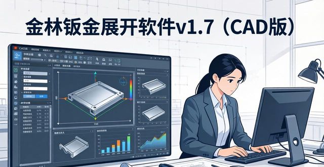 钣金展开计算软件V1.7功能_设备钣金展开软件_金林钣金展开软件V1.7介绍