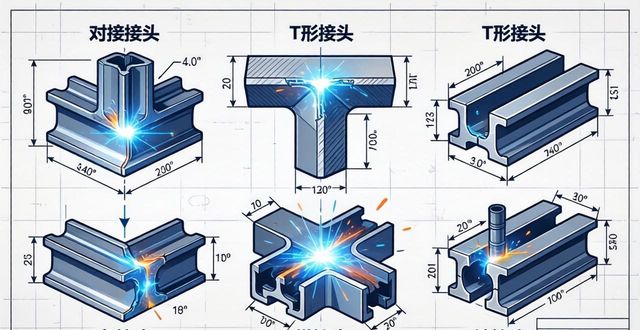 焊接接头和焊缝标识介绍-铆焊老刘铆工焊工笔记