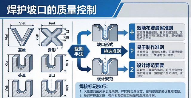 （2）焊接坡口的质量控制，标准对坡口的规定-铆焊老刘铆工焊工笔记