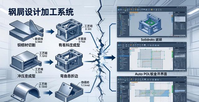 钣金展开软件AutoPOL_钣金设计软件_钣金展开软件如何使用