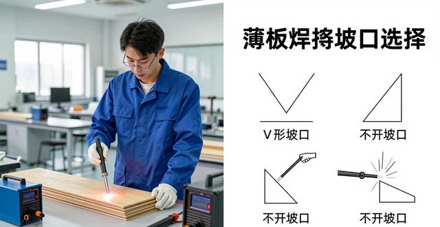 电焊焊接不开坡口_坡口型式选择_焊接方法与坡口设计