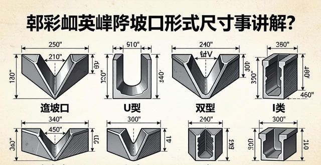 K型V型I型U型X型坡口_u型焊接坡口_焊接坡口形式尺寸