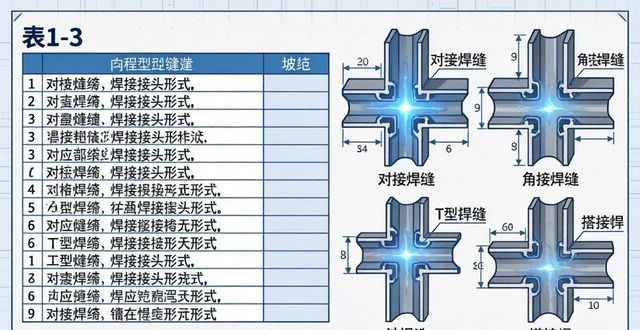 焊接接头形式_坡口形式选择_比赛焊接钢板坡口