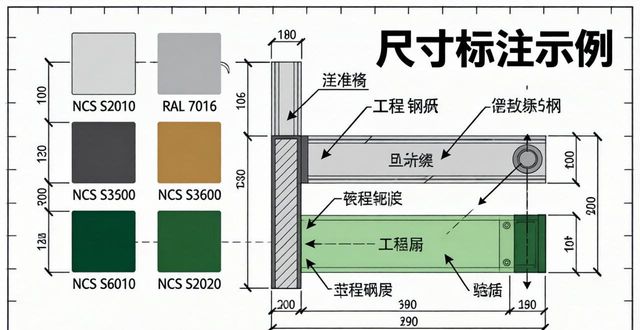 钣金折弯单边展开尺寸_钣金展开图绘制规范_展开图图层颜色规定