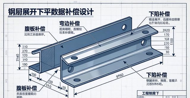 钣金下料展开技术_钣金零件展开数据设计_钣金下料数据补偿方法