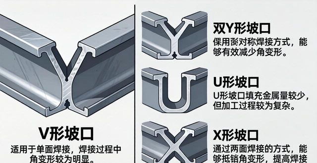 焊接坡口v_V形坡口焊接工艺_V形坡口角变形控制