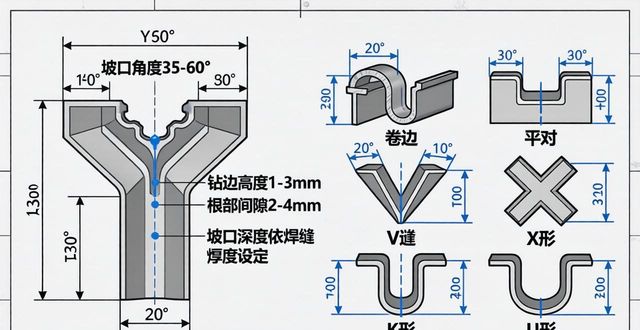 焊接变形控制方法_焊接时内坡口会不会变型_焊接坡口选择