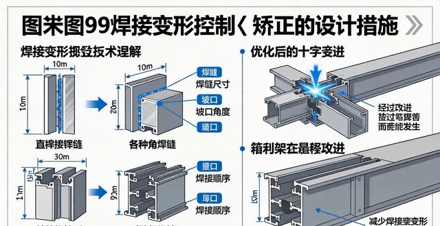 焊接坡口选择_焊接变形控制方法_焊接时内坡口会不会变型