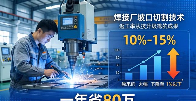 管材加工坡口切割一次成型_焊接厂坡口加工效率提升_自制焊接坡口